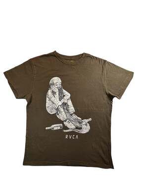 RVCA Artist Network Program Andrew Pommier Special Edition Graphic T-Shirt